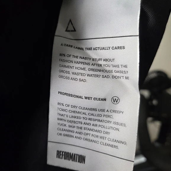 REFORMATION Genuine Leather Black Snap Button Skirt 4 Rock Punk Revolve Grunge - Picture 6 of 7